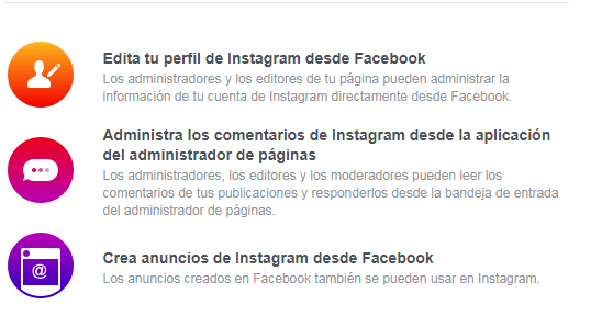 como sincronizar facebook e instagram fan page