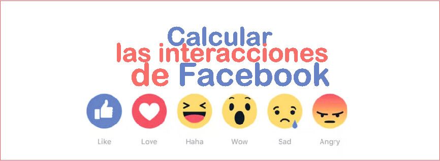 como calcular las interacciones en facebook