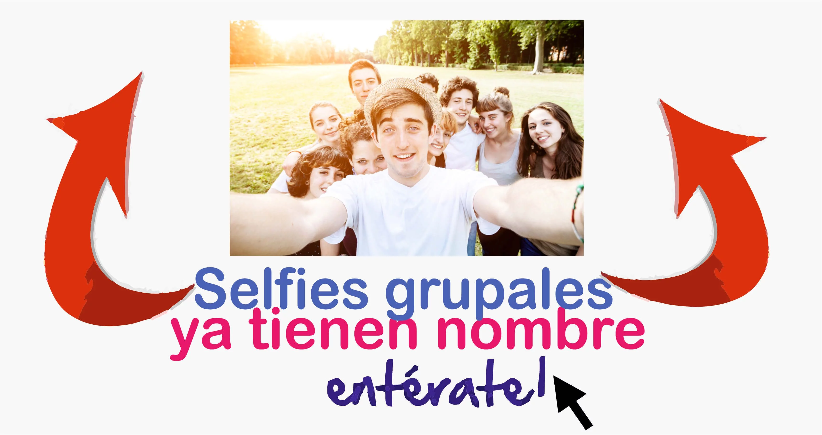Cuando una Selfie es grupal, se llama... 17 cuando una selfie es grupal se llama