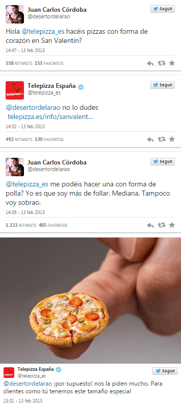 los mejores community managers - telepizza