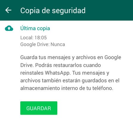 ¿Cómo recuperar mensajes de whatsapp borrados? 2