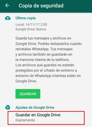 ¿Cómo recuperar mensajes de whatsapp borrados? 3