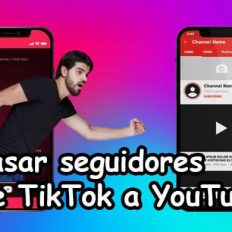 Cómo pasar seguidores de TikTok a YouTube