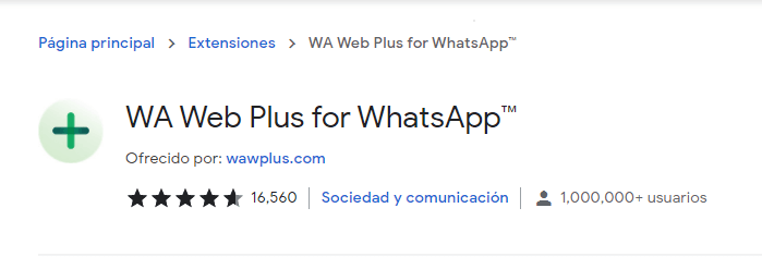 Mejora las funciones de WhatsApp Web con WA Web Plus 2